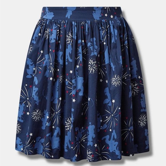 ❤NWT VINTAGE TORRID SKATER SKIRT - POCKETS MICKEY MINNIE MOUSE DISNEY PLUS SIZE - Picture 13 of 15